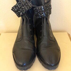 karl lagerfeld pippa lace up boots